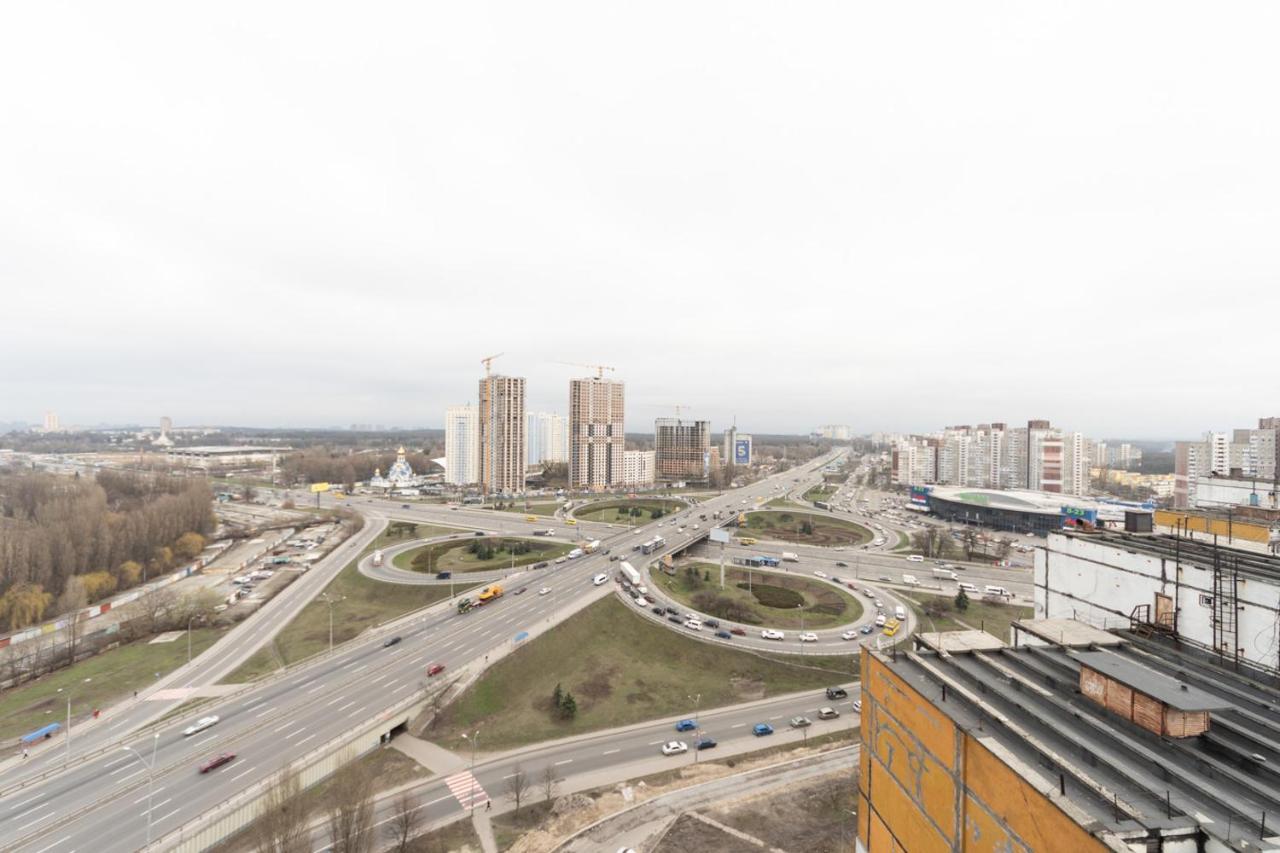 Чудесная 2 Комнатная Квартира Люкс Уровня Теремки Kiev Buitenkant foto